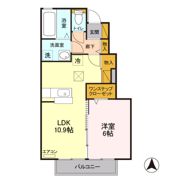 ロイヤルアドバンス Aの間取り画像