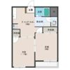 銀河ハイツ(西川田)の間取り画像