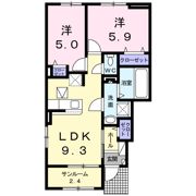 ブリーズ Rの間取り画像
