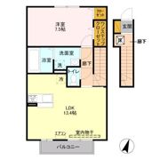 ダズリングシーの間取り画像