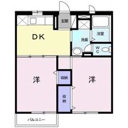 アーバンハイツ岩崎Bの間取り画像