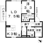 エクセルブランの間取り画像