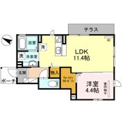 スタティオⅡ Bの間取り画像