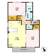 イーストヒルズ 参番館の間取り画像