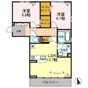 ルミエール中今泉の間取り画像