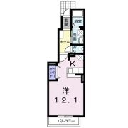 カーサK Ⅱの間取り画像