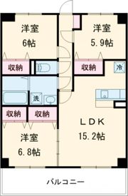 プラスペリティの間取り画像