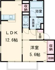 ウェルシーⅢの間取り画像