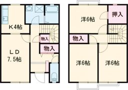 レジェンツ(メゾネット)の間取り画像