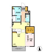 クレインⅠの間取り画像
