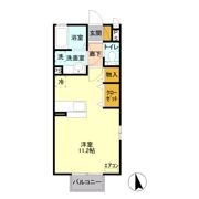 メゾンベール Ⅱの間取り画像