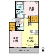 グレースコート Aの間取り画像