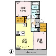 グレースコート Aの間取り画像