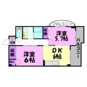 ドミール海道町の間取り画像