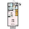 ハニーコート Fの間取り画像