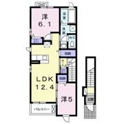 エアリーセレノ Ⅰの間取り画像