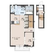 キャトルアミ東峰の間取り画像