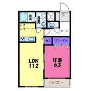 コーポ光の間取り画像