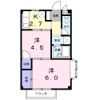 クレッセントハウスⅡの間取り画像