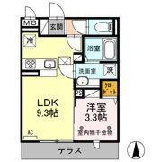 ラ・サンテ Bの間取り画像