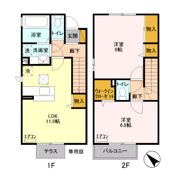 クレストパルの間取り画像