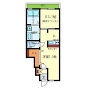 ONLYONE宝塚山本Ⅰの間取り画像