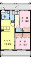 ヴィレッジサイドBの間取り画像