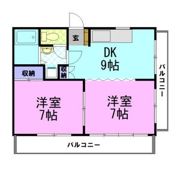 コモンNAKAHARAの間取り画像