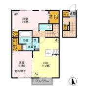 リリーヒルズの間取り画像
