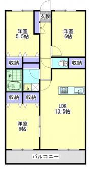 リアン都城の間取り画像