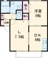 UTENA(ウテナ)の間取り画像