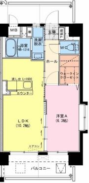 Chic Forum JYM（シック フォーラム ジェイワイエム）の間取り画像