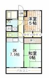 一晴マンションの間取り画像