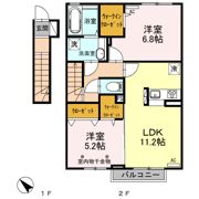 ミルクロスの間取り画像