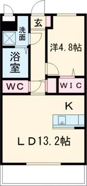 メゾンドフルールの間取り画像