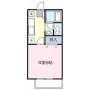 クラージュⅡの間取り画像