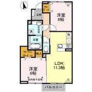 プランドール23の間取り画像