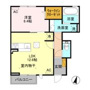 シャルム Cの間取り画像