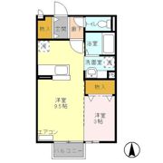 プランタン Aの間取り画像