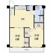 コーポ三鈴の間取り画像