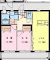 ヴィレッジサイドAの間取り画像