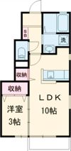 エルメゾンイシイ Eの間取り画像