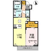 ヴァイアAの間取り画像