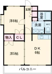ヴィラK’sの間取り画像