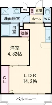 ピュアハイツの間取り画像