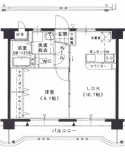フローランテ・Iの間取り画像
