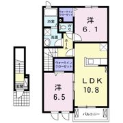 サンライズガーデン Aの間取り画像