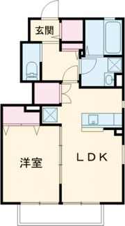グランテスタ Bの間取り画像