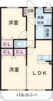 ユーミー佐土原の間取り画像