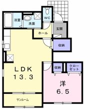 さくらセレッソCの間取り画像